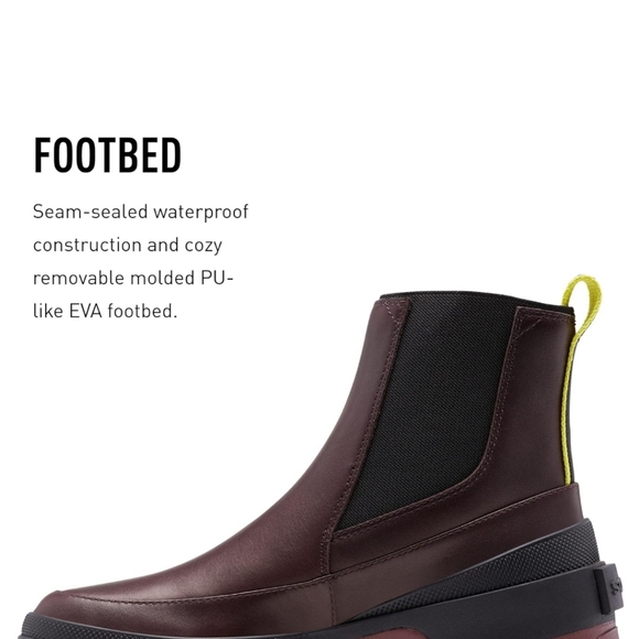 Sorel Brex Chelsea Leather  Boot - Picture 6 of 9